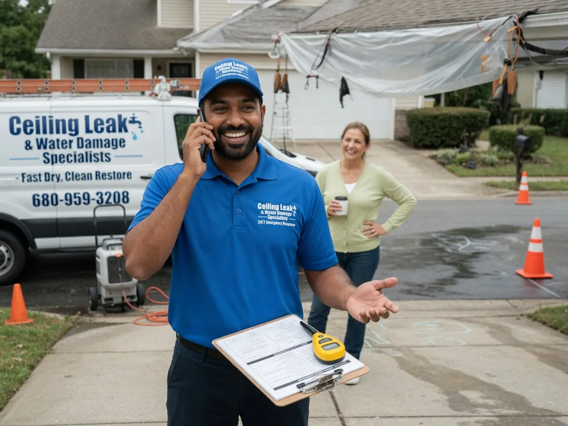 Ceiling Leak Cleanup Booneville, KY FAQs